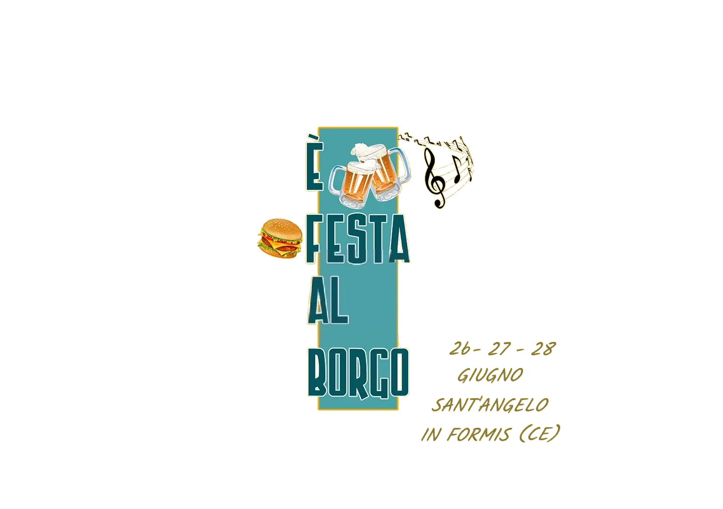 E' Festa al Borgo - Locandina dell'evento
